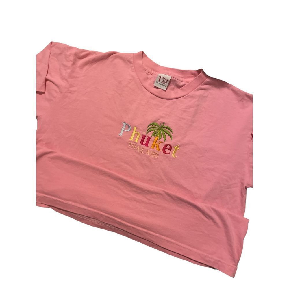 Phucket t shirt size L embroidered